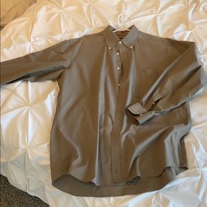 Olive green men’s dress shirt Nordstrom